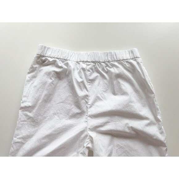 Aritzia WILFRED FREE Boardwalk White Cotton Poplin Pajama Pants, Size 2XS - Picture 6 of 15